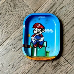 Nintendo Blue and Red Mario Tray